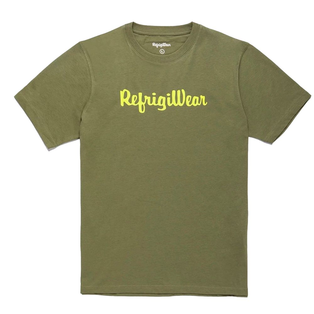 Refrigiwear Army Cotton Tee με λογότυπο Contrast