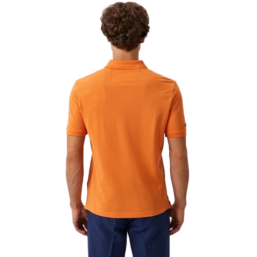 La Martina Chic Orange Cotton Polo για τον Iconic Gentleman