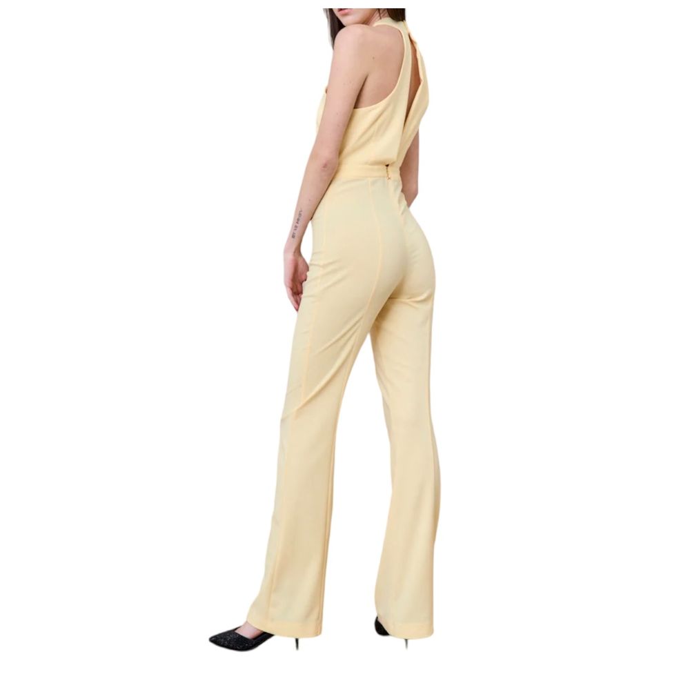 Φόρεμα Patrizia Pepe Radiant Canary Yellow Stretch Jumpsuit