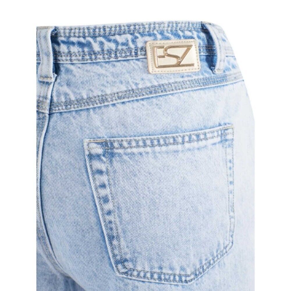 Yes Zee Chic High-Waisted Light Wash Denim