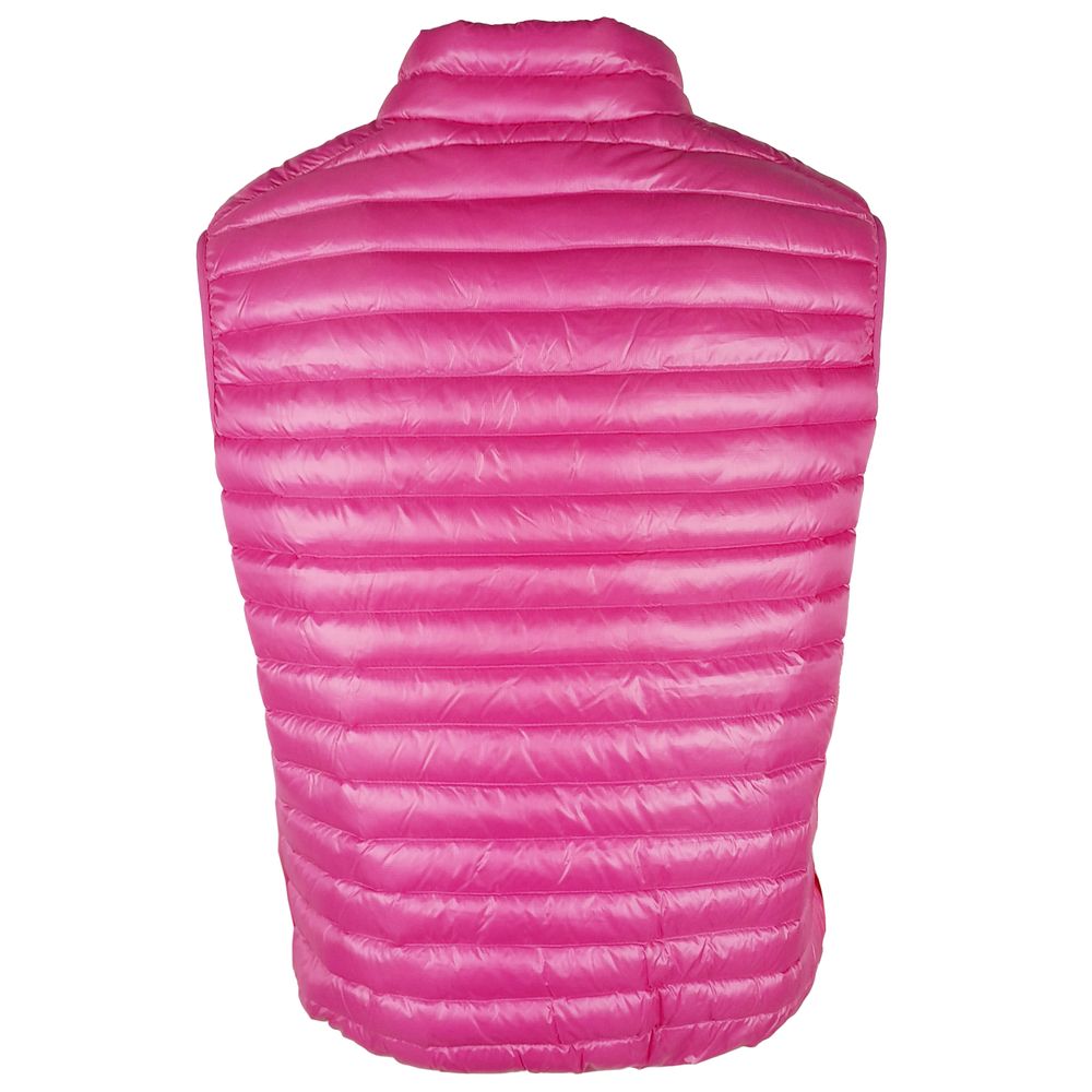 Centogrammi Chic Pink Nylon Down Vest for Her