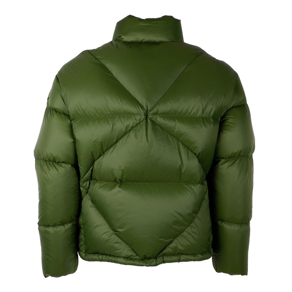 Μπουφάν Centogrammi Chic Green Nylon Puffer