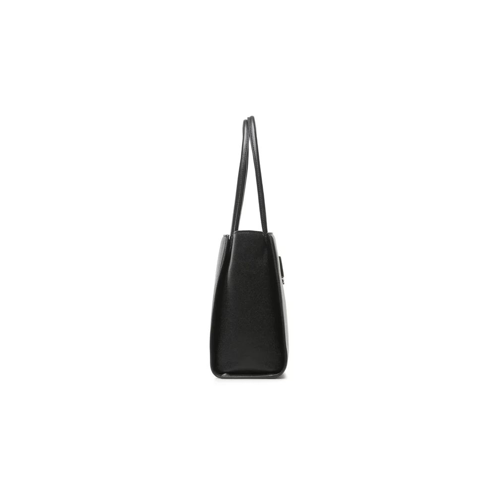 <tc>Plein Sport</tc> Chic Ebony Tote με ασημί λογότυπο