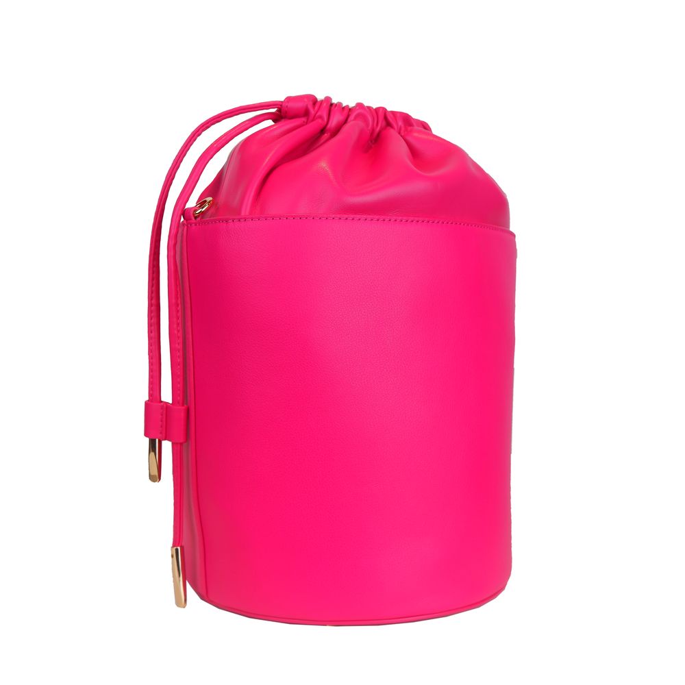 Δερμάτινη τσάντα Bucket Ungaro Fuchsia Elegance