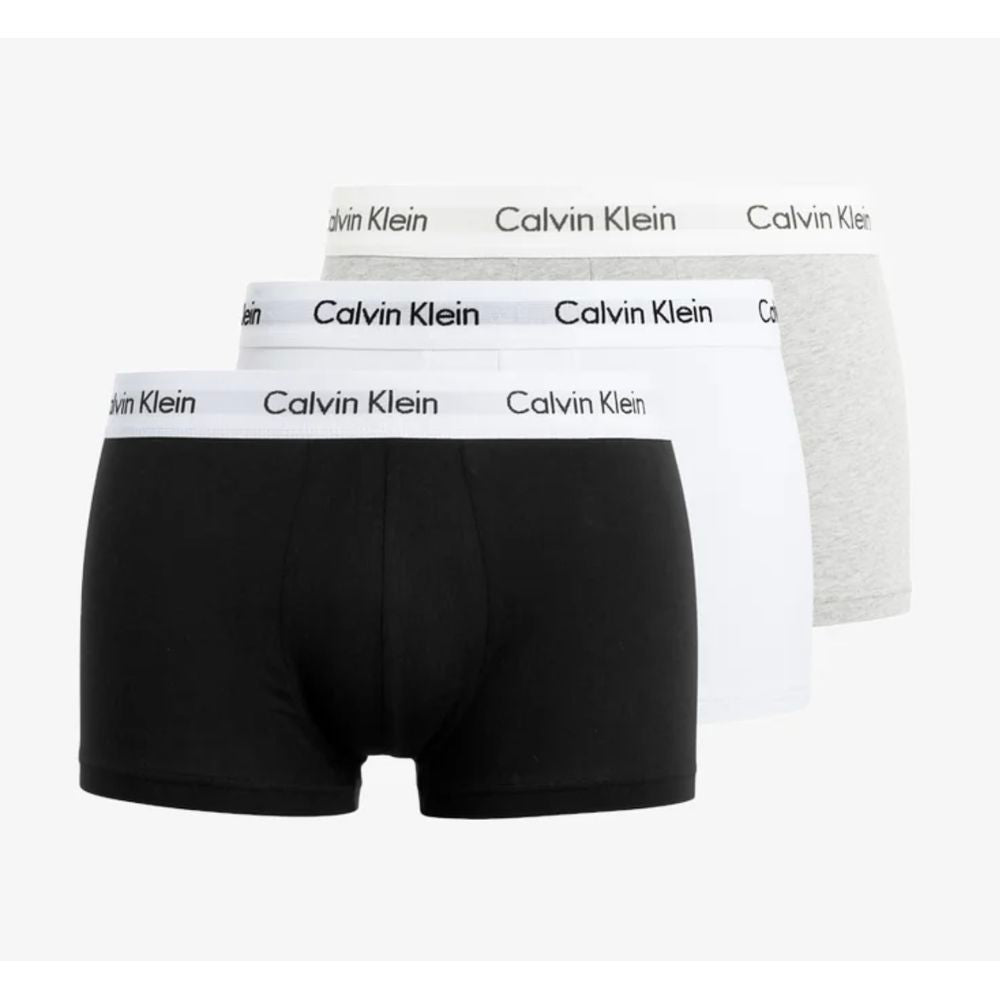 Calvin Klein Sleek πολύχρωμα βαμβακερά εσώρουχα Trio