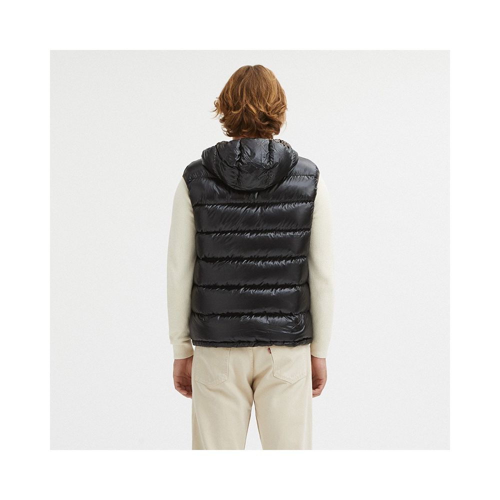 Centogrammi Reversible Hooded Duck Feather Vest