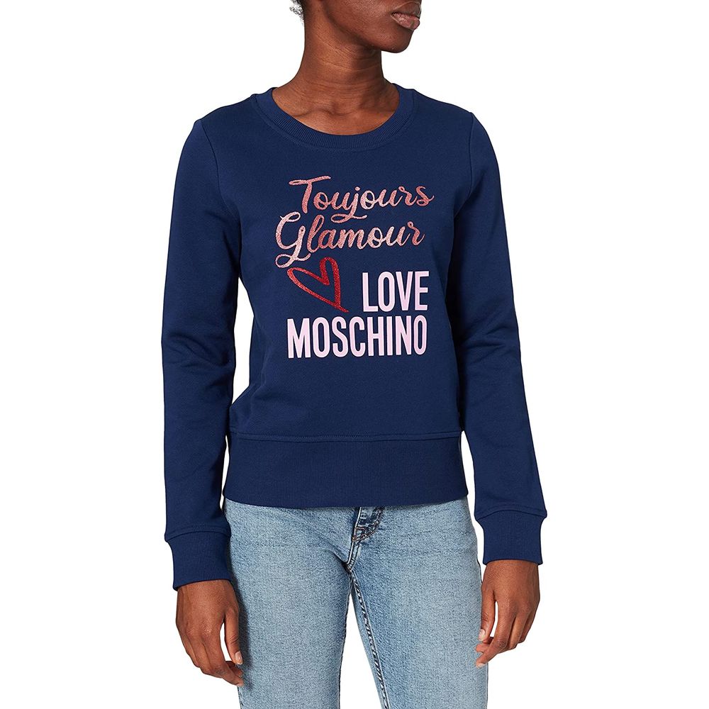 <tc>Love Moschino</tc> Κομψό μπλουζάκι με έμβλημα