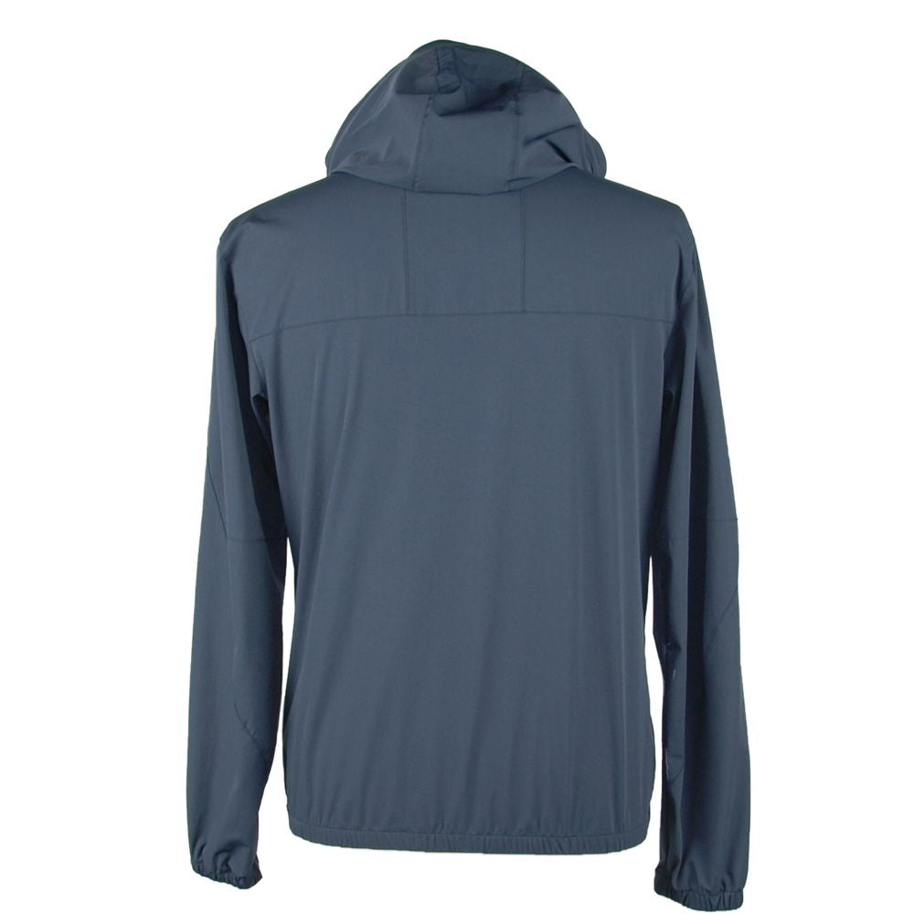 Emilio Romanelli Sleek Synthetic Hooded Jacket