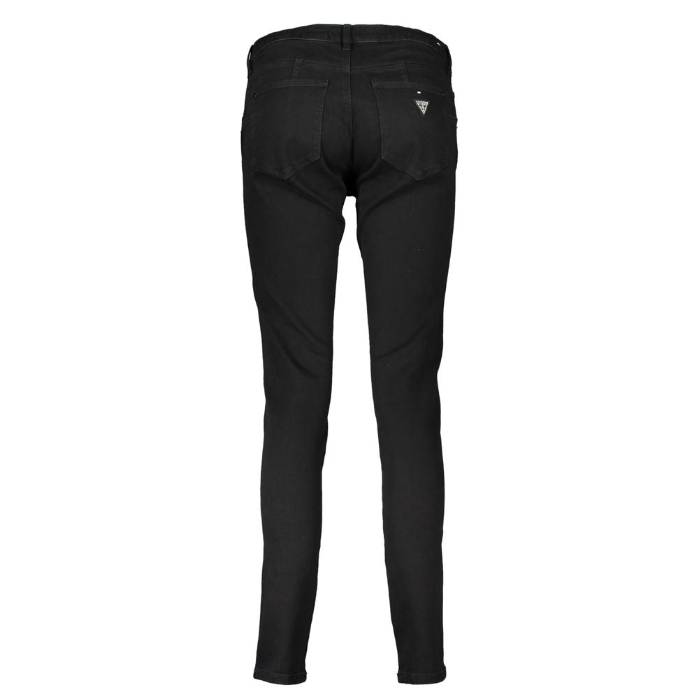 Guess Jeans Black Cotton Jeans &amp; Pant