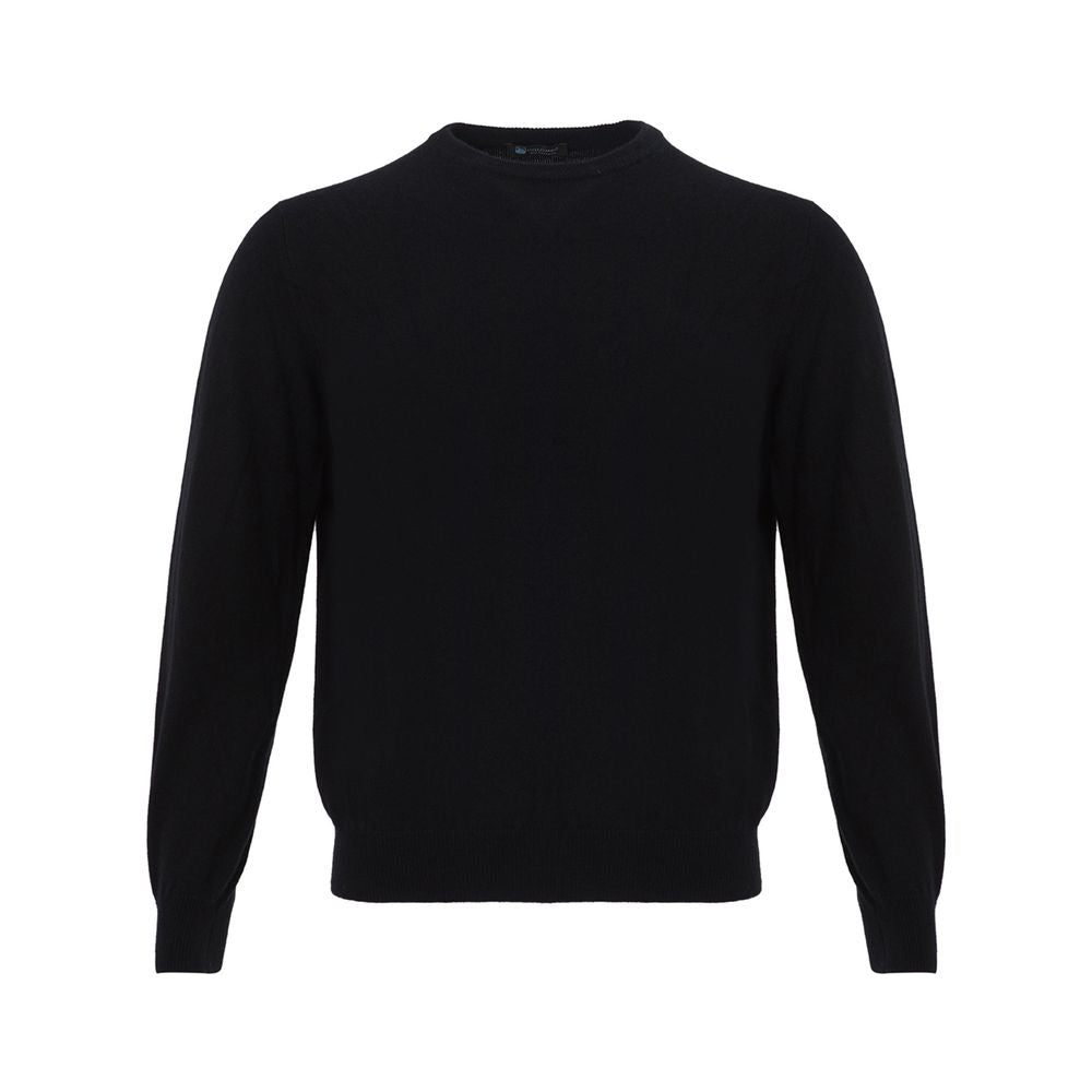 Πουλόβερ Colombo Cashmere Black Elegance