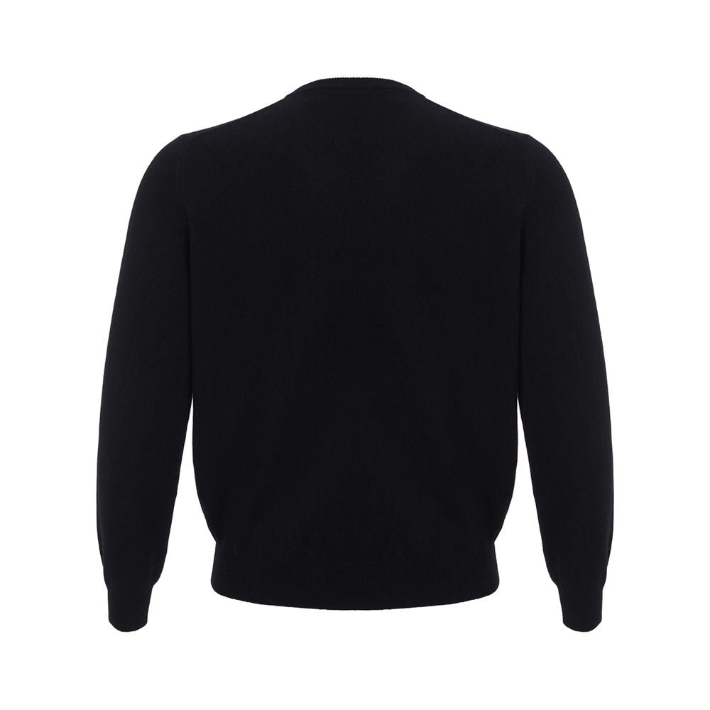 Πουλόβερ Colombo Cashmere Black Elegance