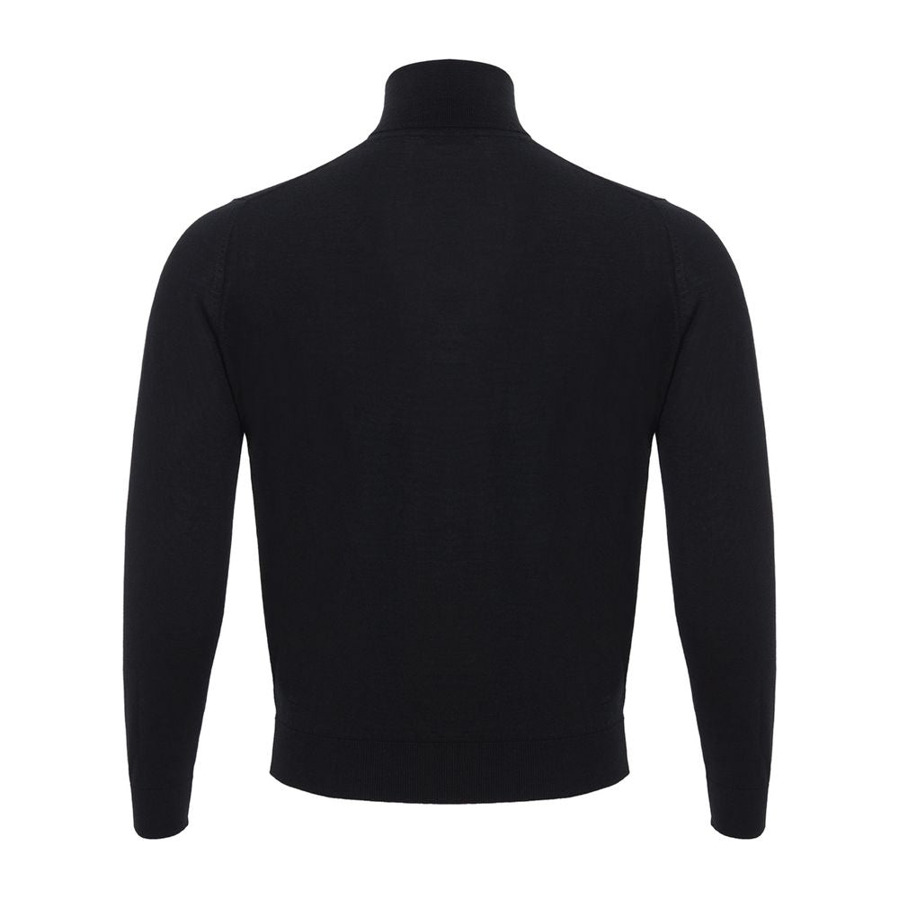 Colombo Italian Cashmere Luxury Black Sweater