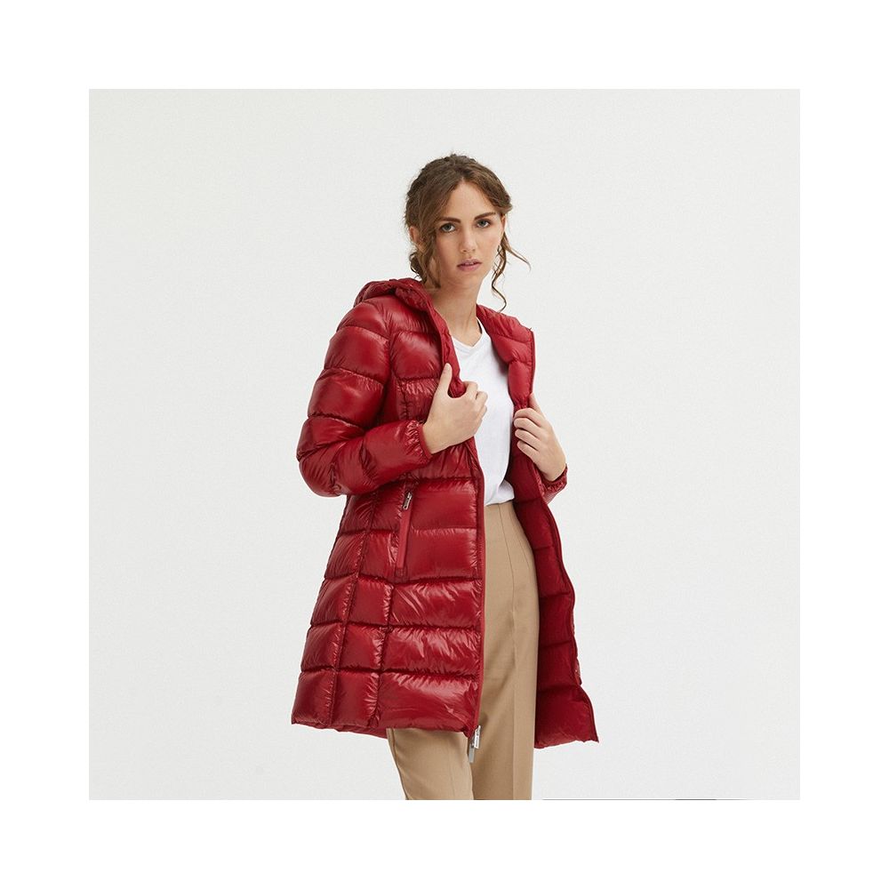 Centogrammi Ethereal Pink Down Jacket with Japanese Hood