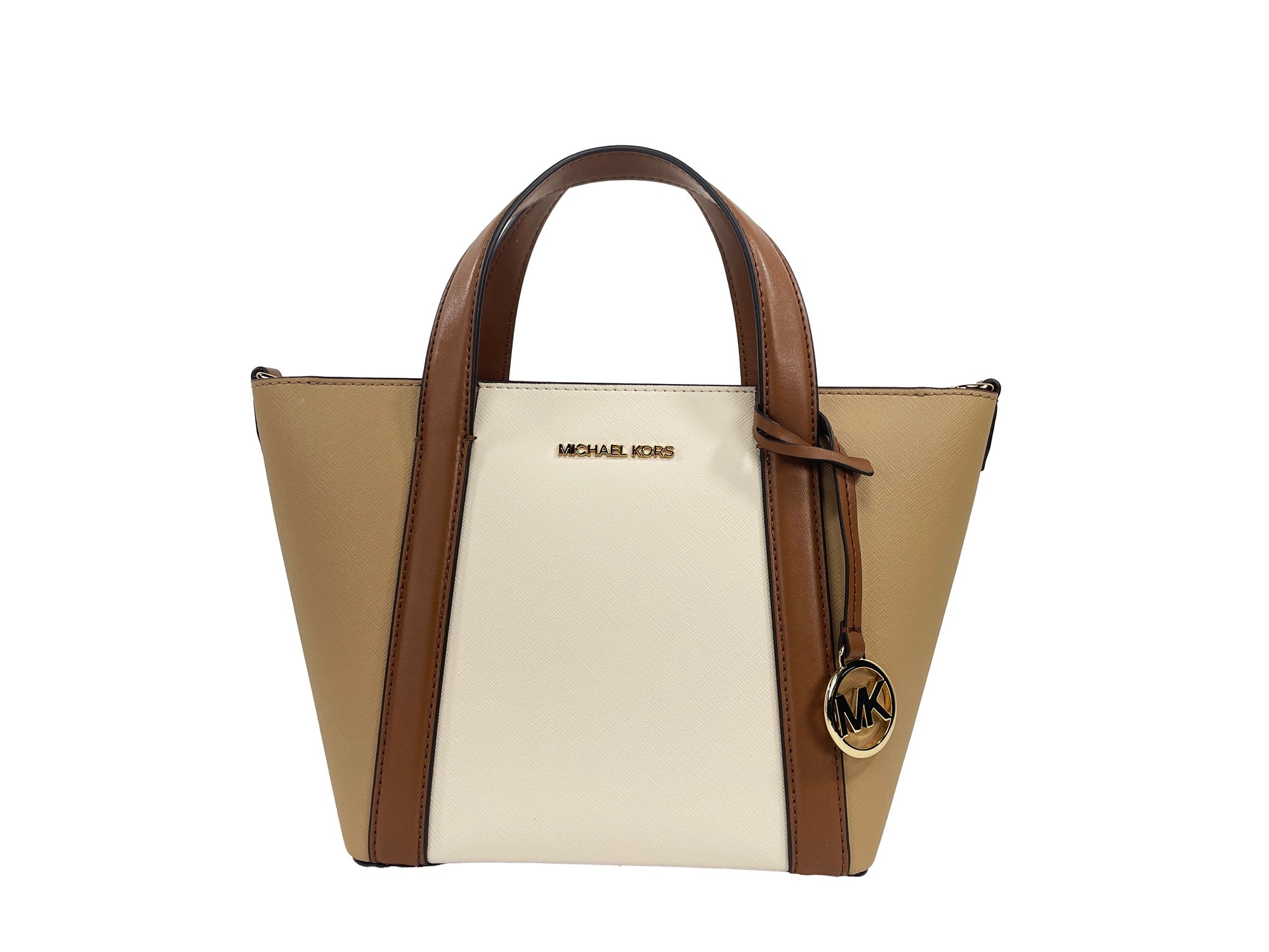 Michael Kors Pratt Small Crossbody Τσάντα Τσάντα Camel Multi