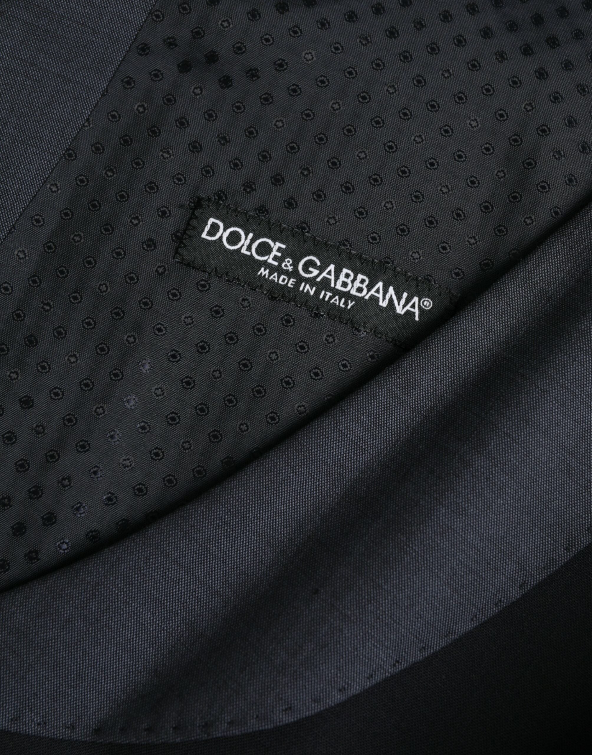 Επίσημο γιλέκο με μαύρο μάλλινο γιλέκο Dolce &amp; Gabbana