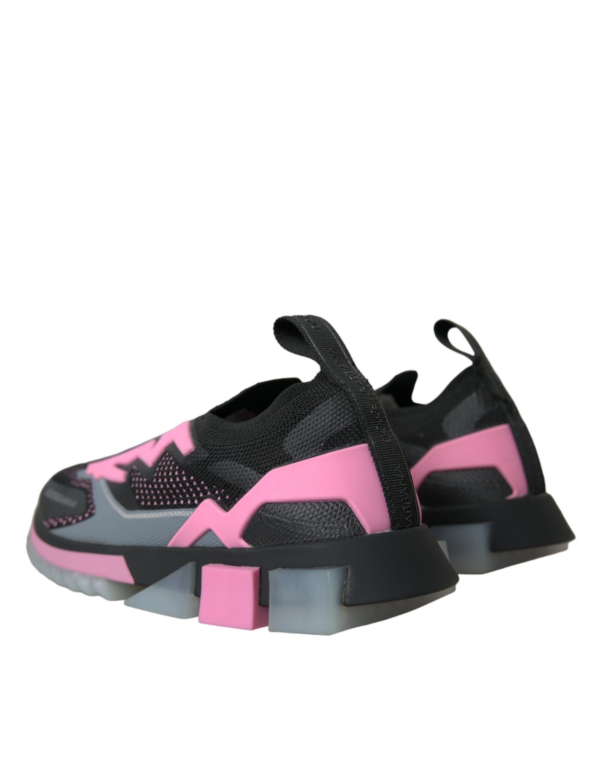 Παπούτσια Dolce &amp; Gabbana Black Pink Slip On Sorrento Sneakers