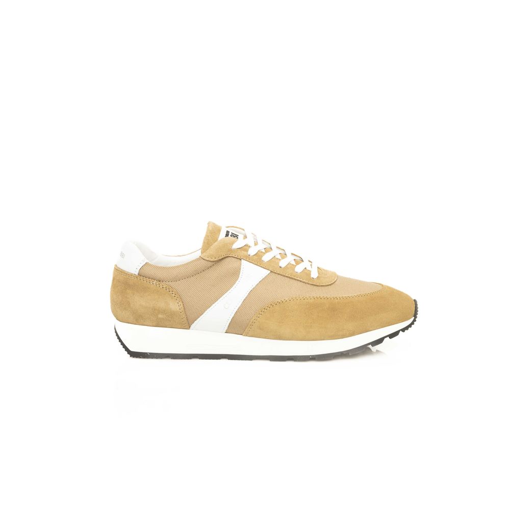 Cerruti 1881 Beige CALF Δερμάτινο Sneaker