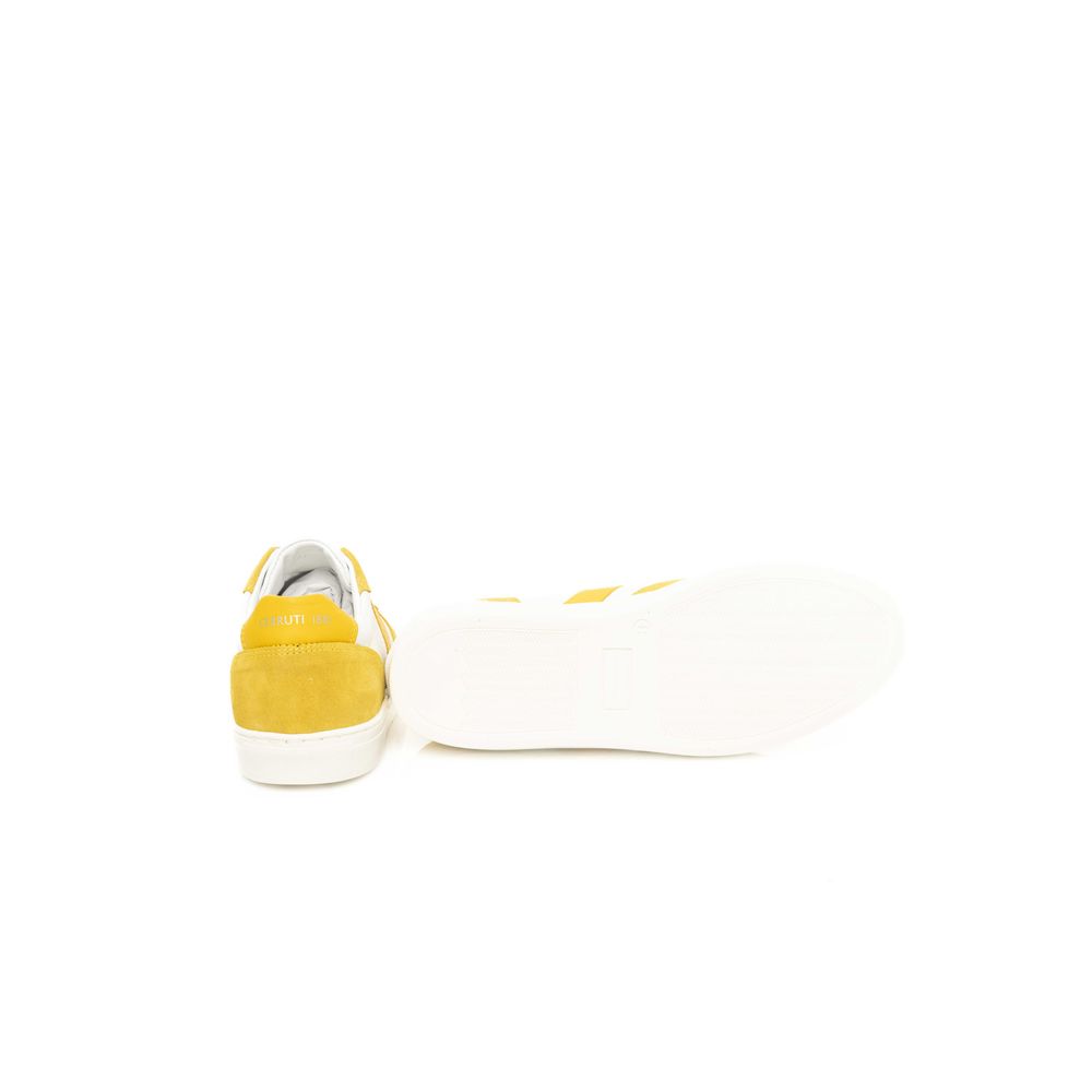 Cerruti 1881 Yellow COW Δερμάτινο Sneaker