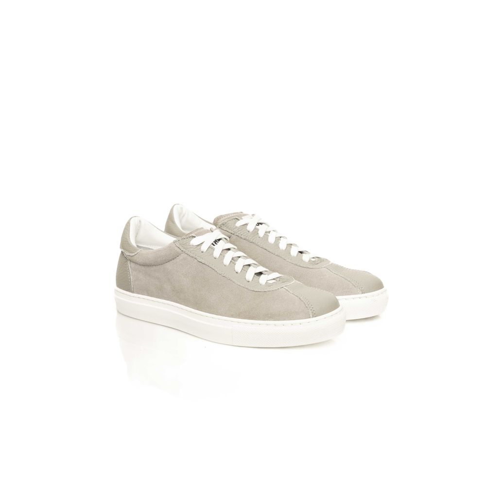 Cerruti 1881 Grey COW Δερμάτινο Sneaker