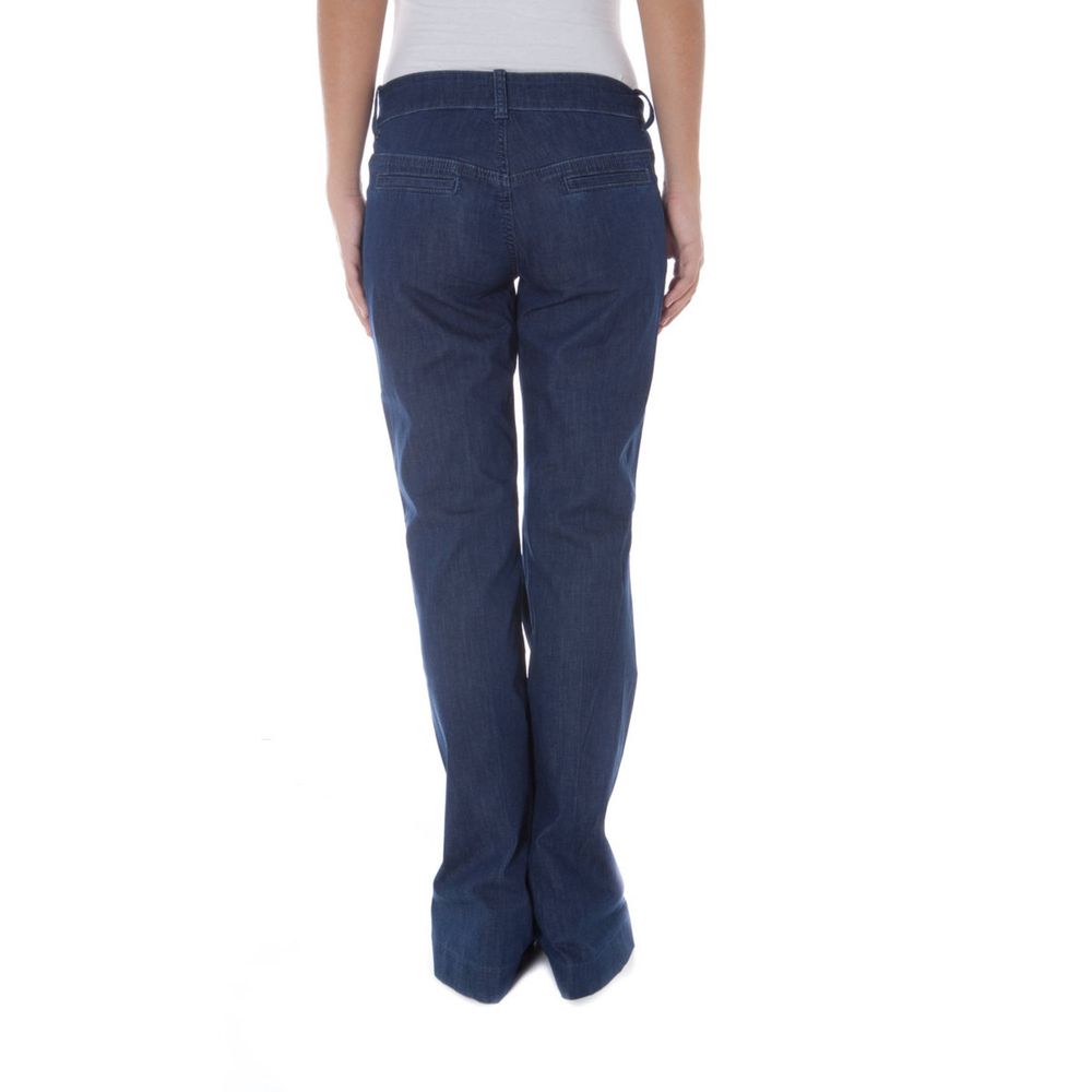 Phard Blue Cotton Jeans &amp; Pant