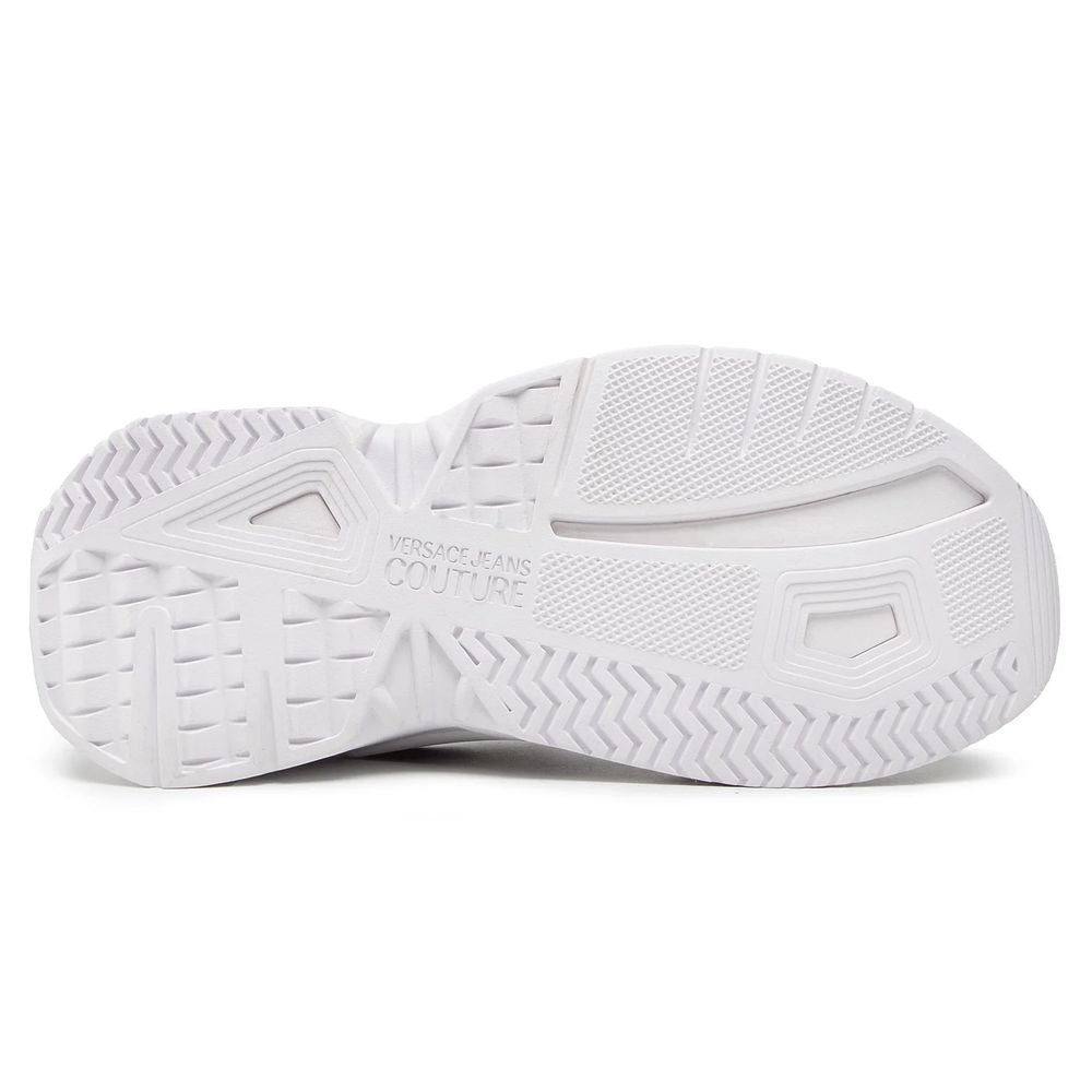 Αθλητικά παπούτσια Versace Jeans White Leather Di Calfskin