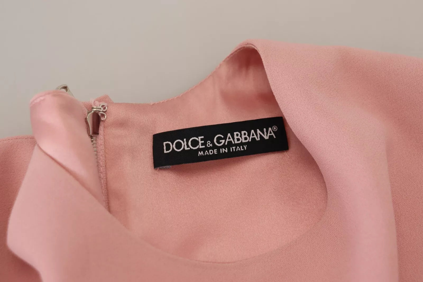 Φόρεμα Dolce &amp; Gabbana Pink Flare Viscose 3/4 σε γραμμή Α