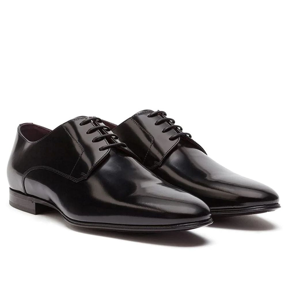 Dolce &amp; Gabbana Μαύρο Δερμάτινο Di Calfskin Formal