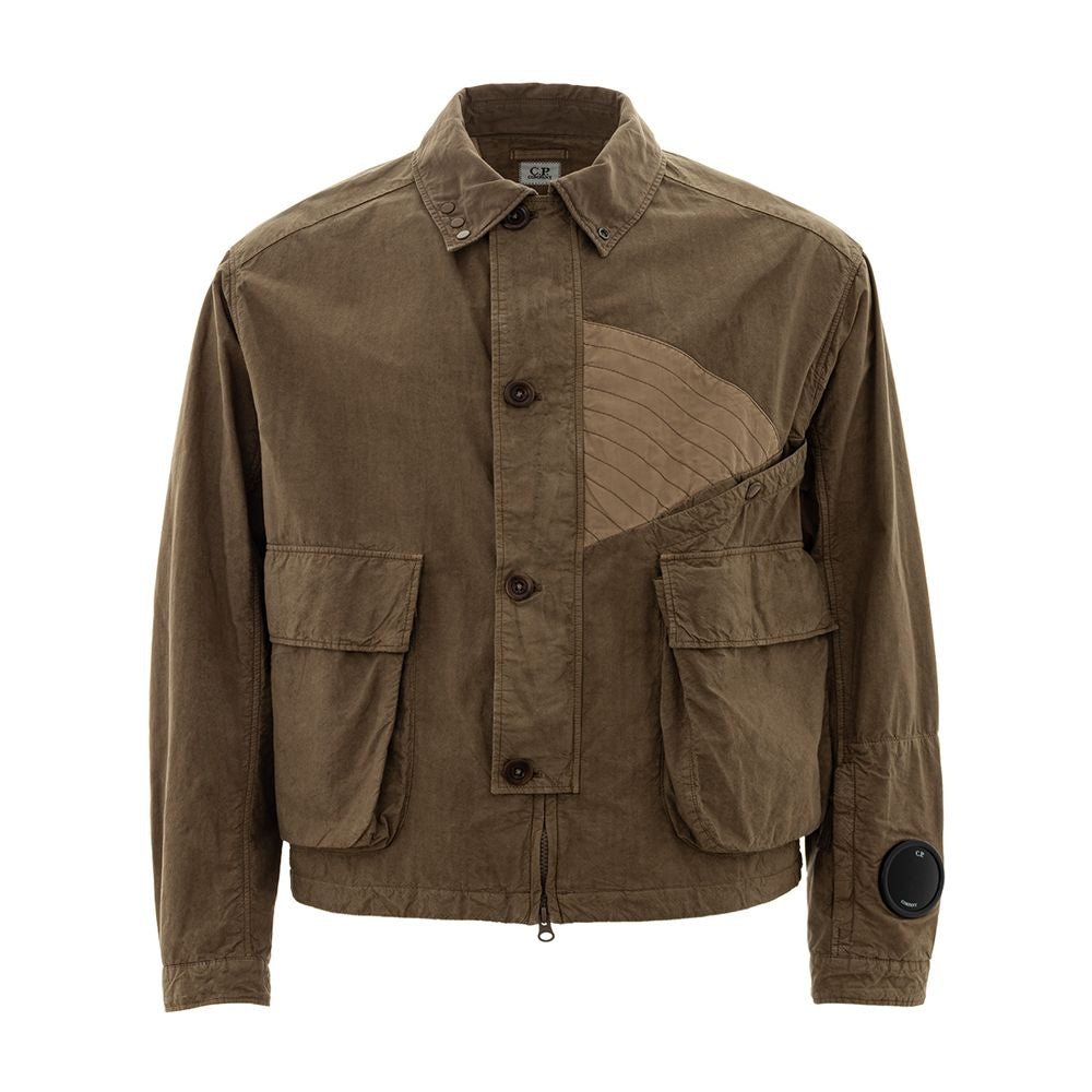 CP Company Chic Beige Polyamide Jacket For Men