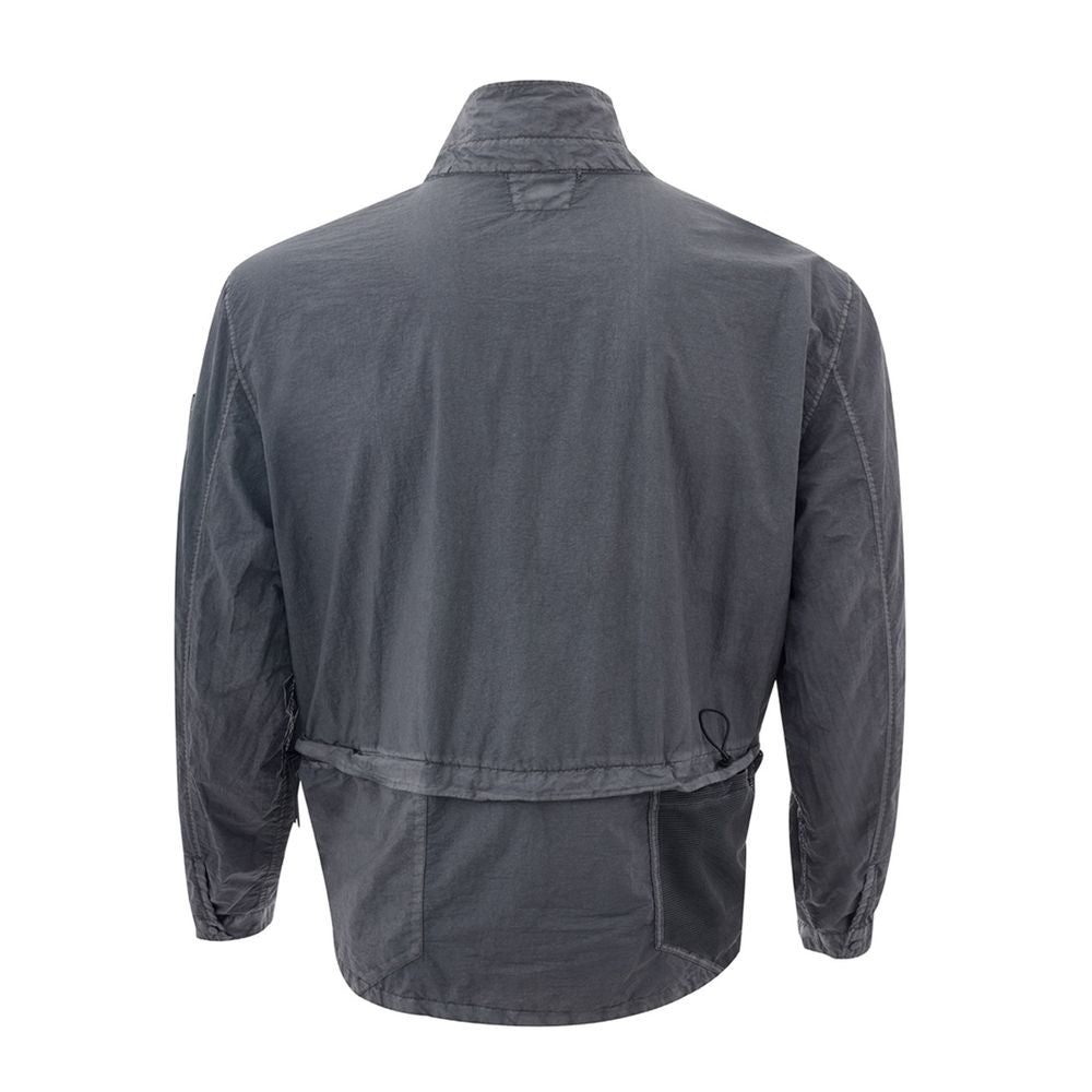 Ανδρικό μπουφάν CP Company Sleek Black Polyamide