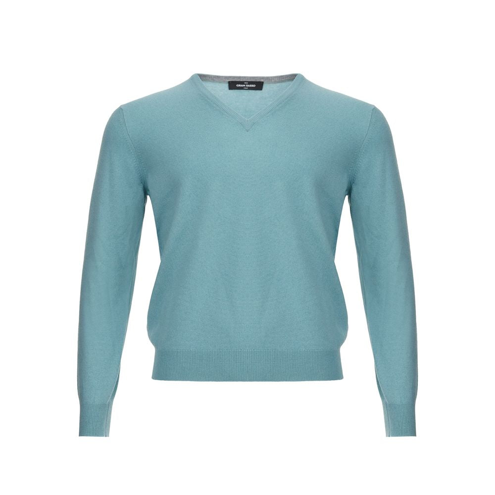 Gran Sasso Turquoise Cashmere πουλόβερ Elegance