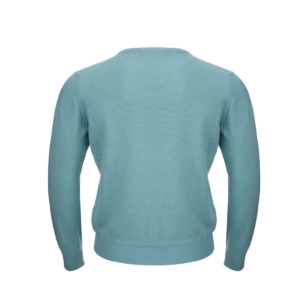 Gran Sasso Turquoise Cashmere πουλόβερ Elegance