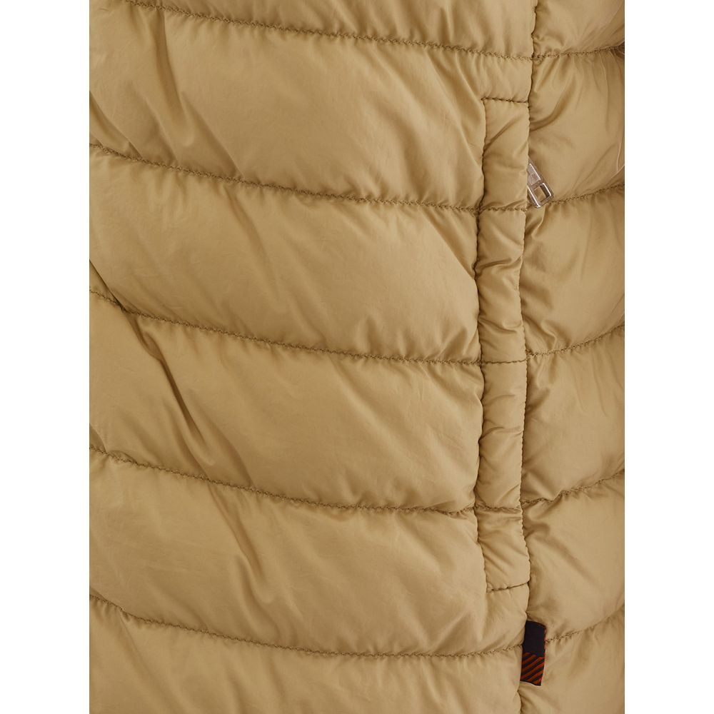 Σχεδιαστής μπουφάν Woolrich Beige Polyamide