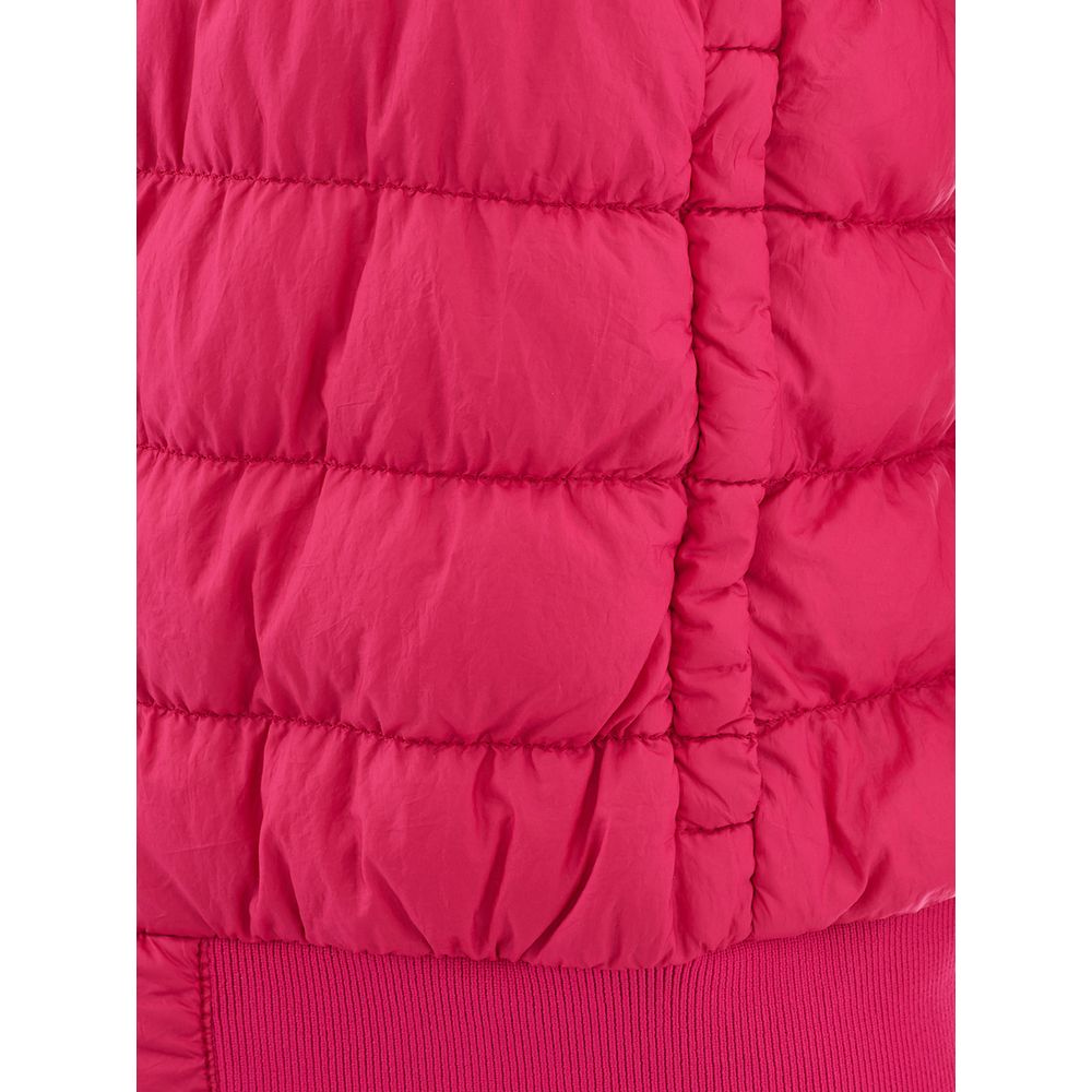 Μπουφάν Woolrich Fuchsia Elegance Polyamide