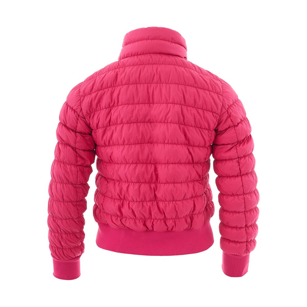 Μπουφάν Woolrich Fuchsia Elegance Polyamide