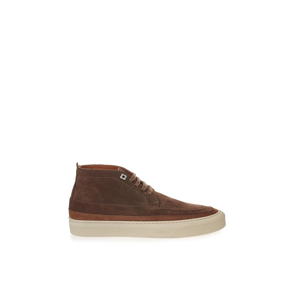 Κομψά Sneakers Lardini Suede σε Πλούσιο Καφέ