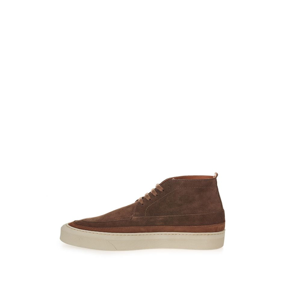 Κομψά Sneakers Lardini Suede σε Πλούσιο Καφέ