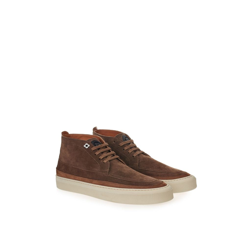 Κομψά Sneakers Lardini Suede σε Πλούσιο Καφέ