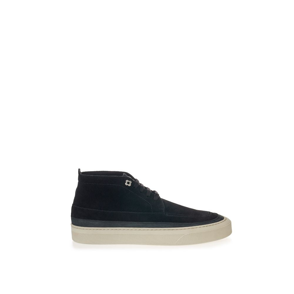 Κομψά Suede Sneakers Lardini σε διαχρονικό μαύρο