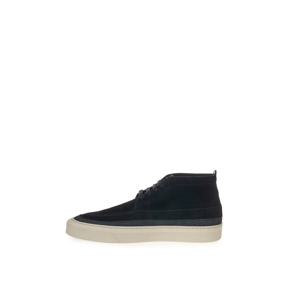 Κομψά Suede Sneakers Lardini σε διαχρονικό μαύρο