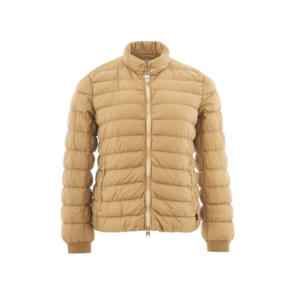 Χειμερινό παλτό Woolrich Beige Polyamide Chic