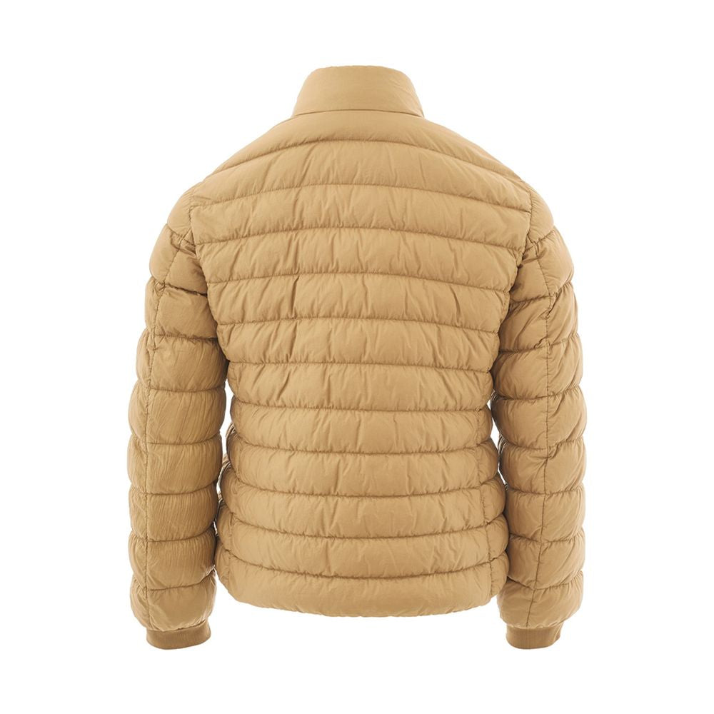 Χειμερινό παλτό Woolrich Beige Polyamide Chic