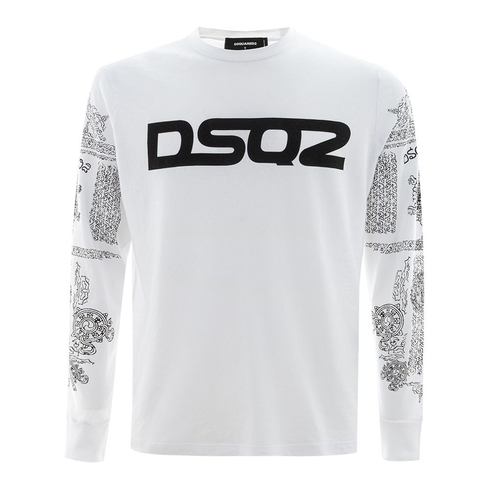 Dsquared² White Cotton T-Shirt