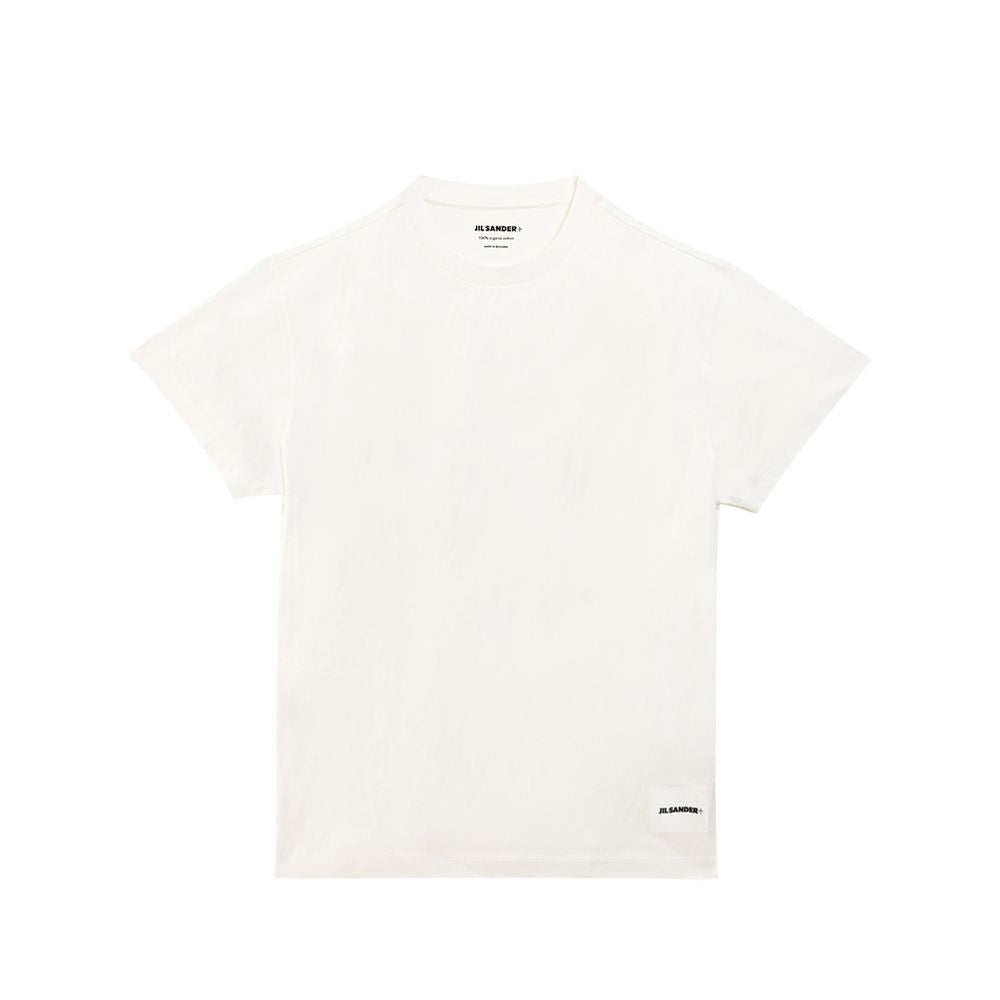 T-Shirt Jil Sander Λευκό Βαμβακερό βιολογικό