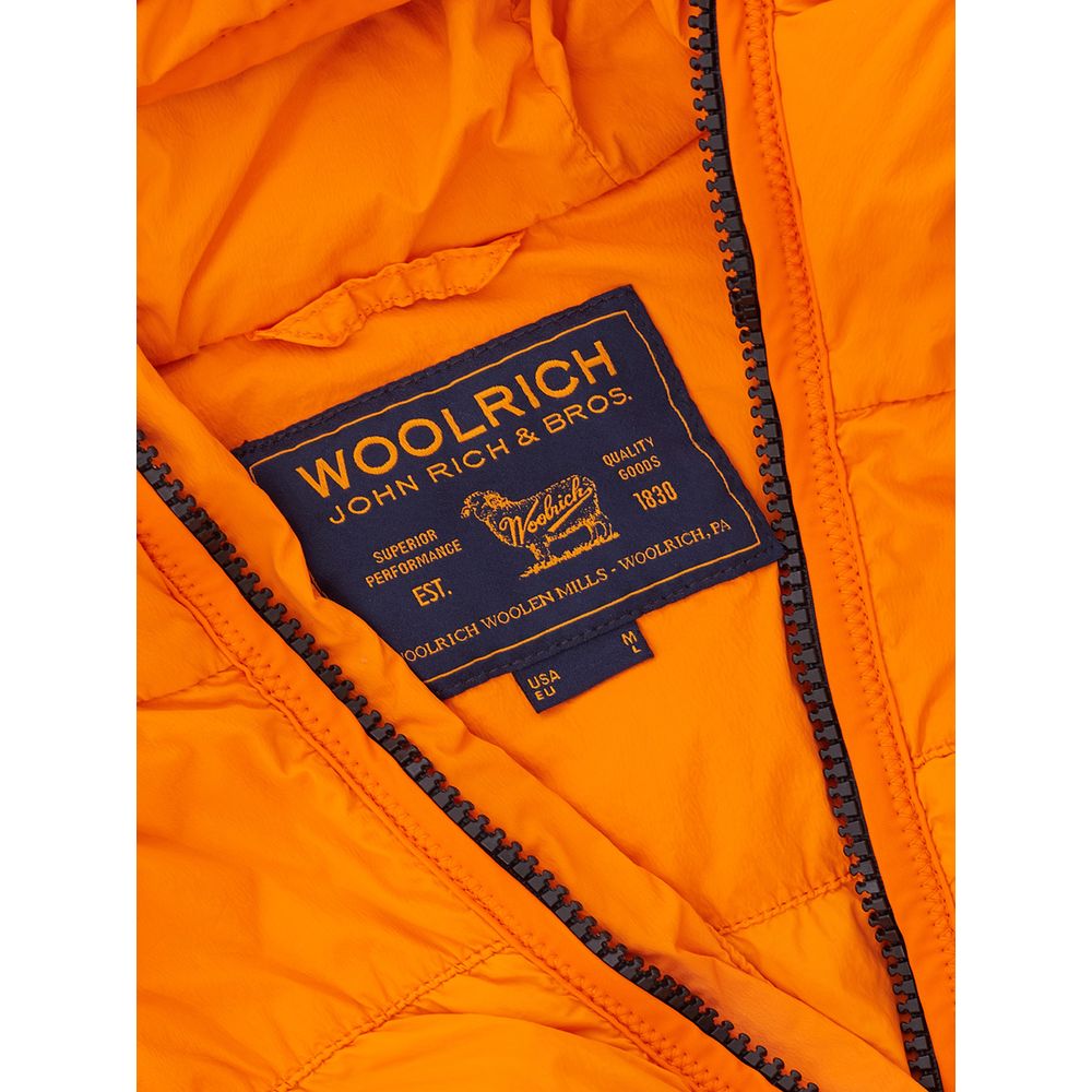 Woolrich Exquisite πορτοκαλί μπουφάν πολυαμιδίου