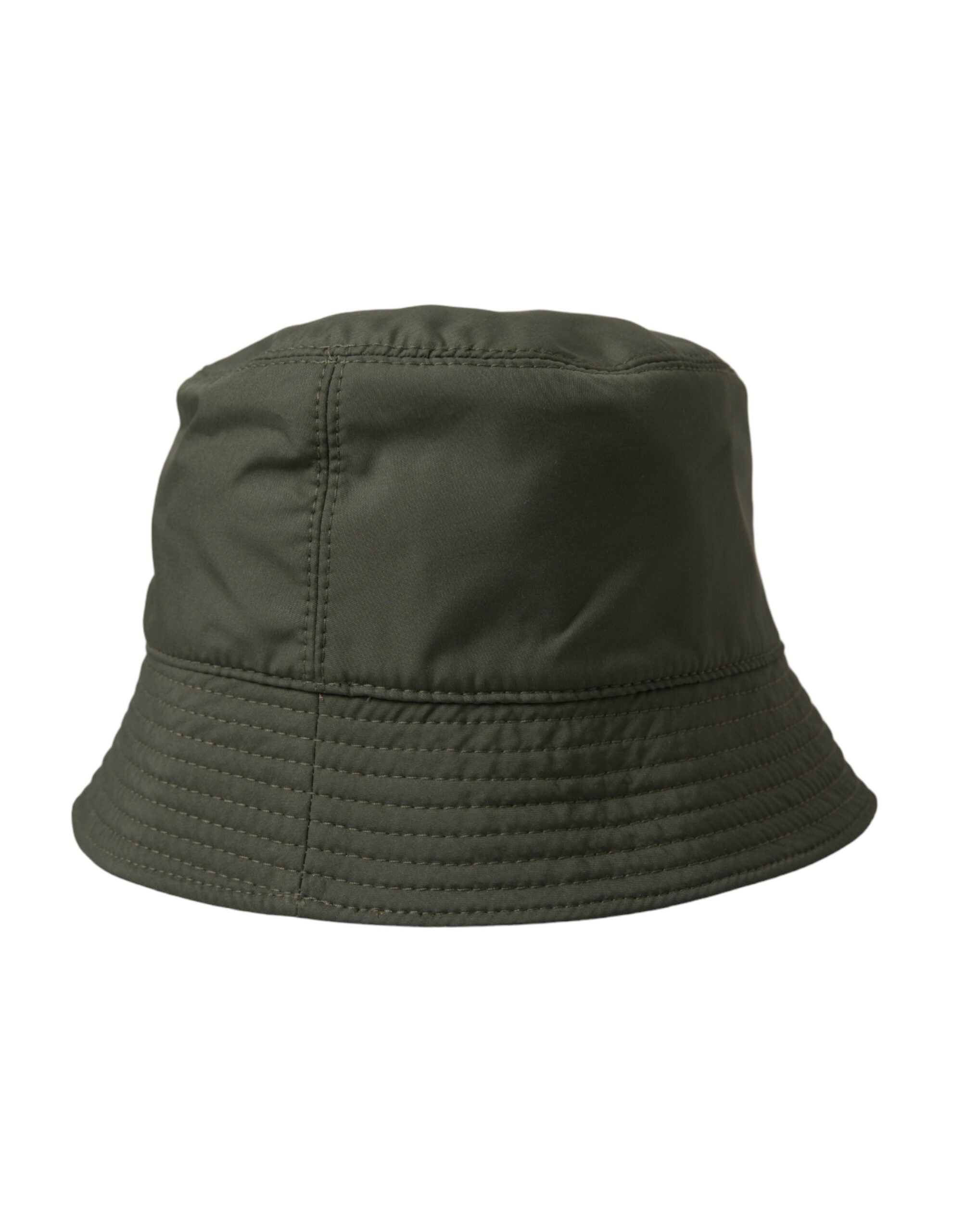 Ανδρικό καπέλο Dolce &amp; Gabbana Army Green Polyester Cap Bucket