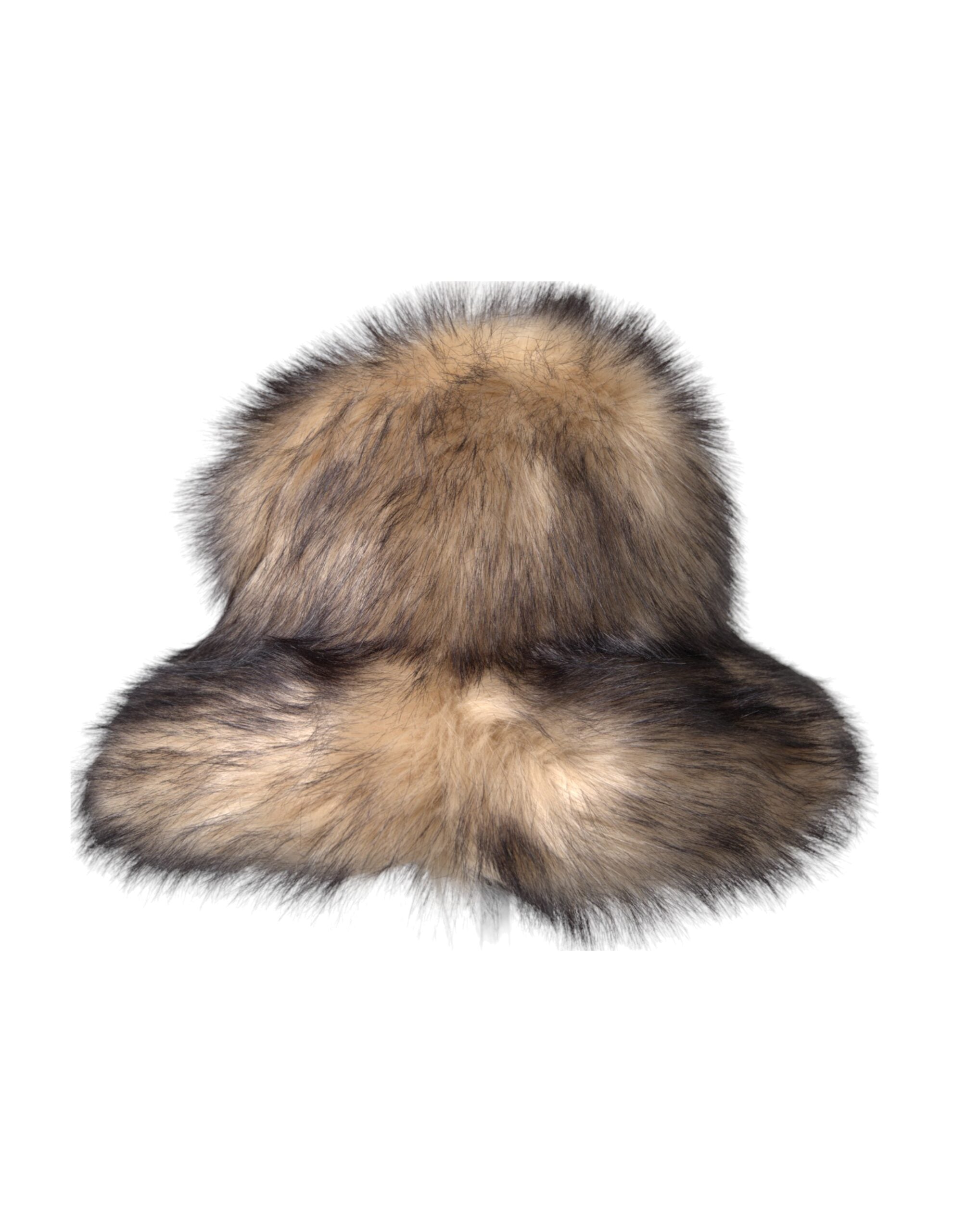 Καπέλο Dolce & Gabbana Brown Faux Fur Modacrylic Fedora