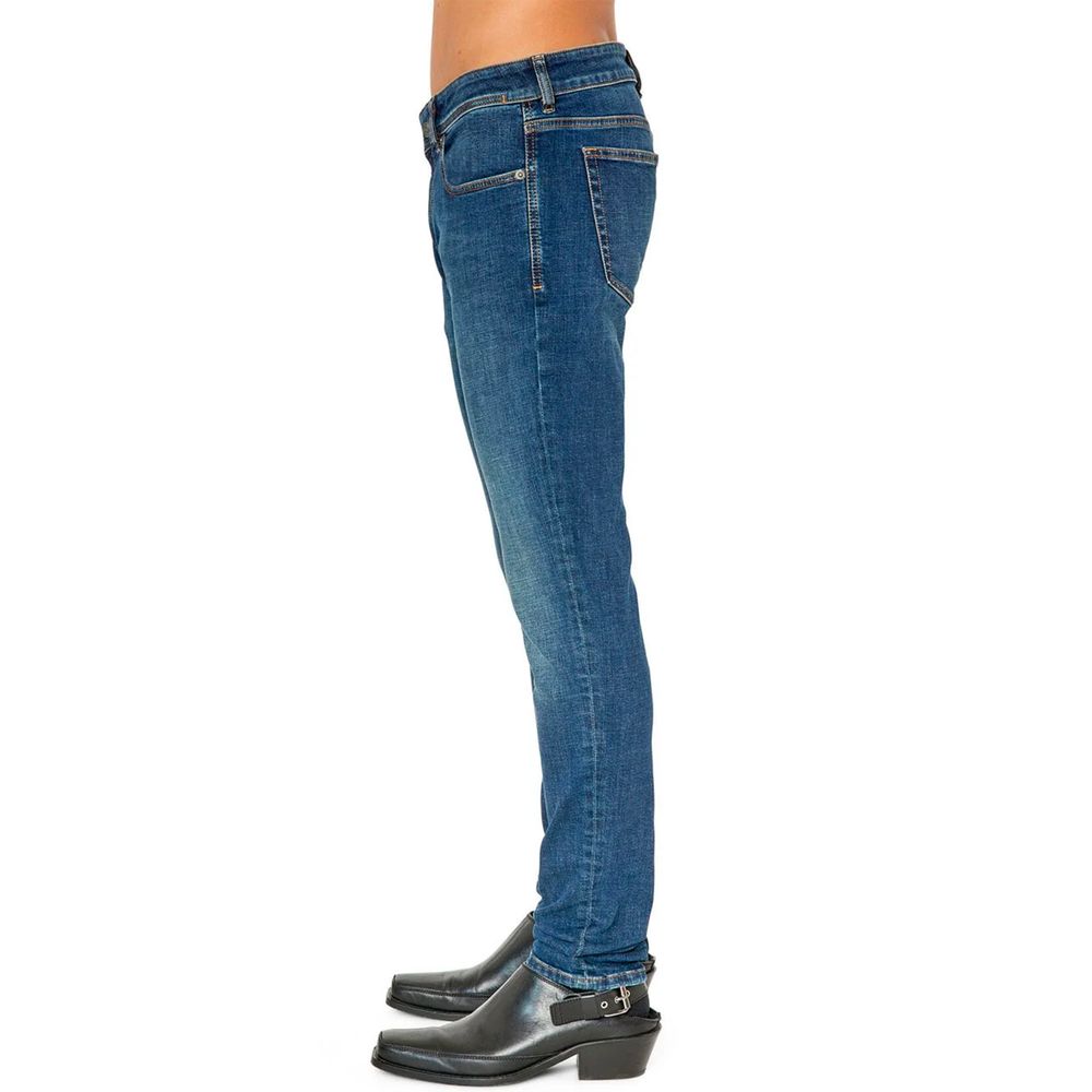 Diesel Blue Cotton Jeans &amp; Pant