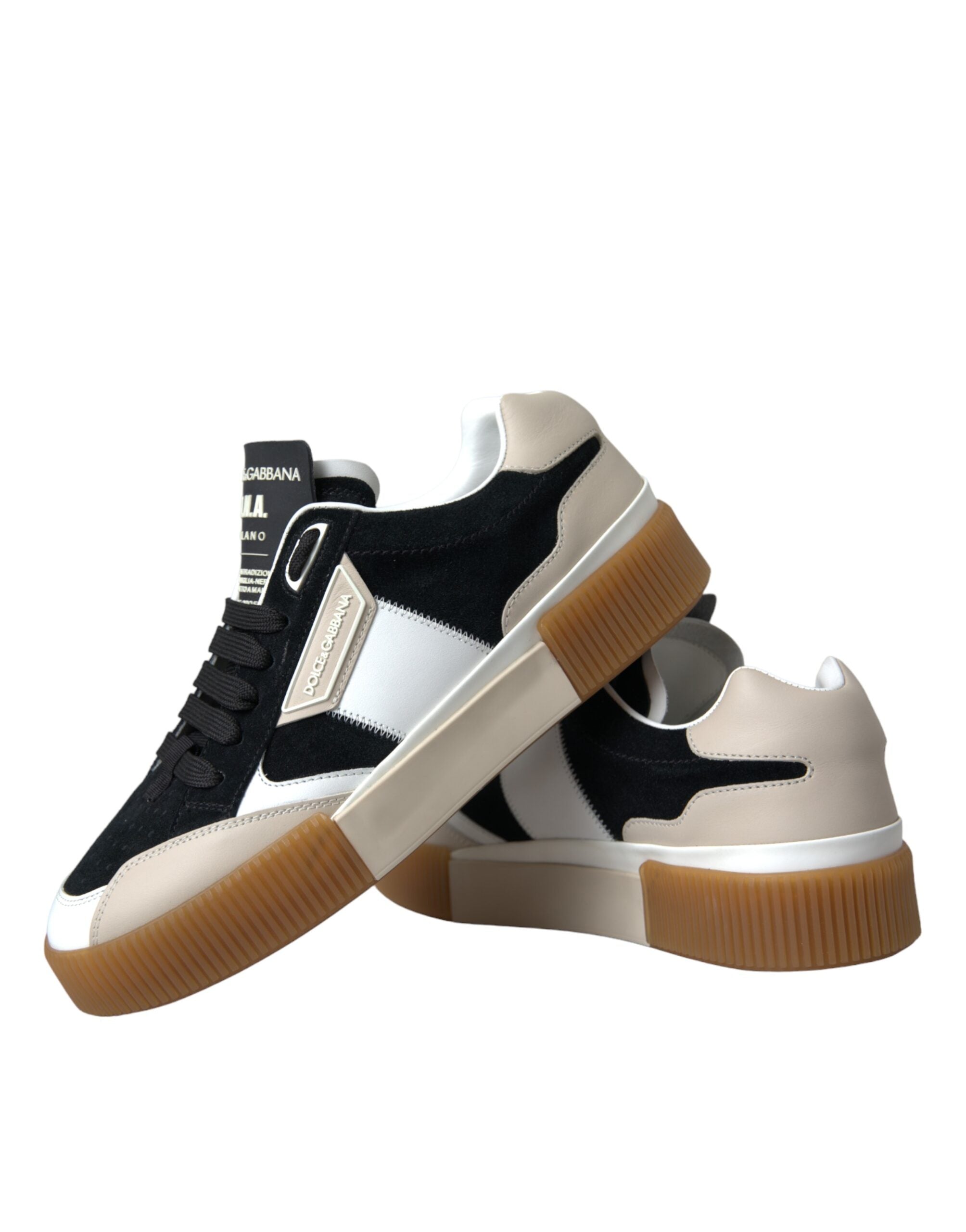 Παπούτσια Dolce & Gabbana Πολύχρωμα MIAMI Δερμάτινα Low Top Sneakers