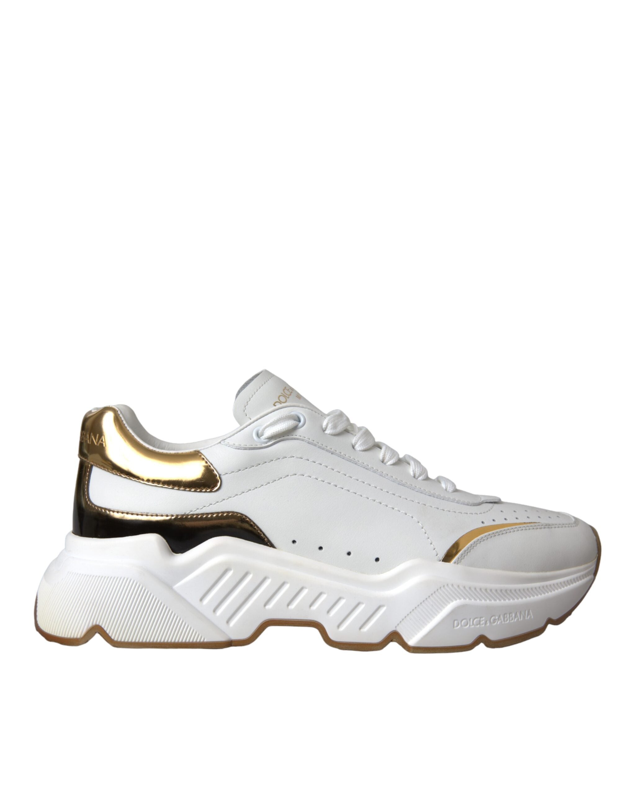 Παπούτσια Dolce &amp; Gabbana White Gold DAYMASTER Δερμάτινα Sneakers