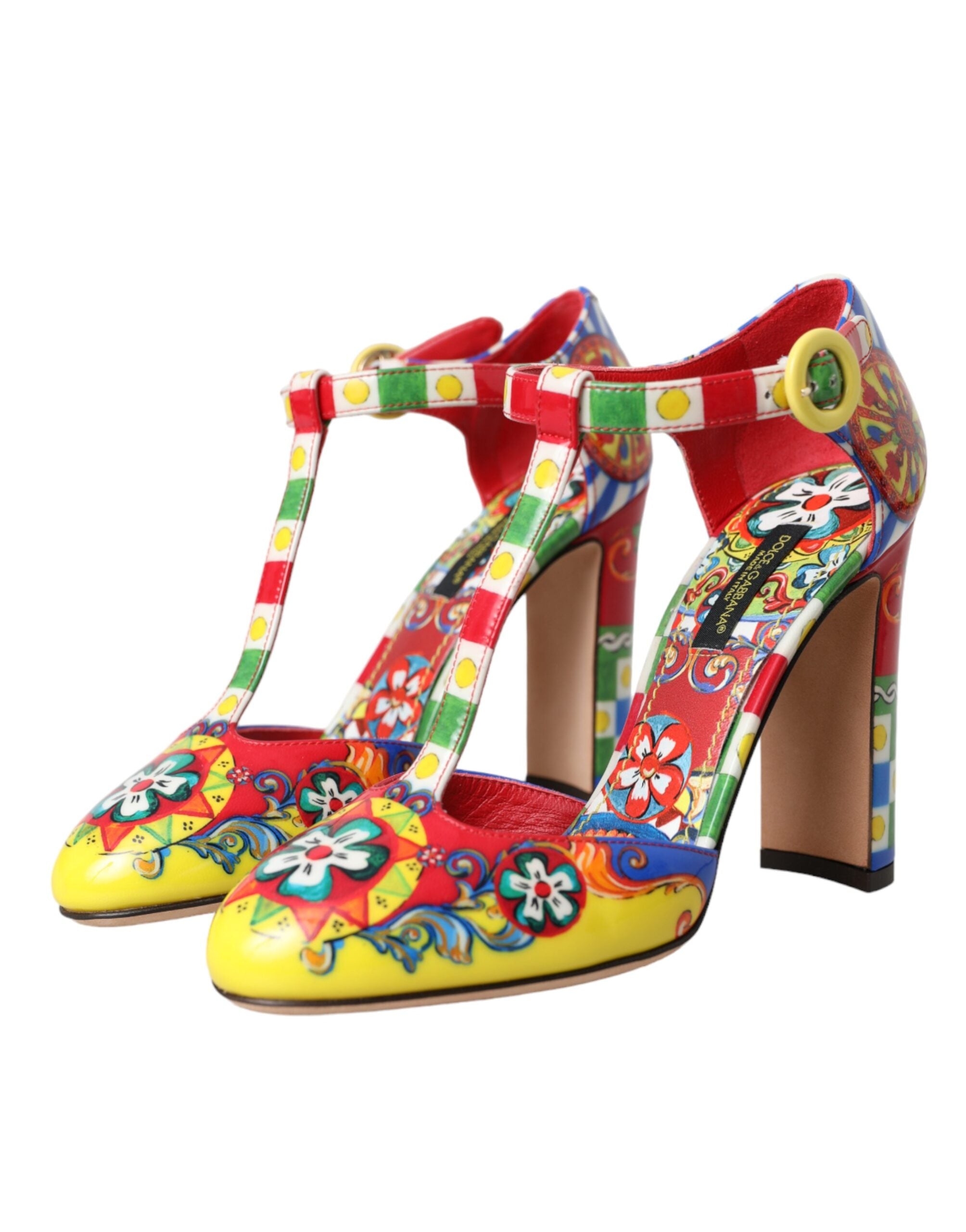 Παπούτσια Dolce & Gabbana Multicolor Carretto με λουράκι T σανδάλια